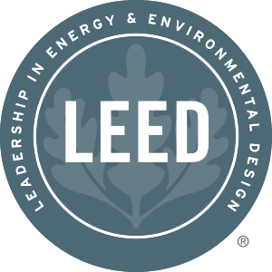 LEED Logo - Leadership in Energy & Environmental Design.